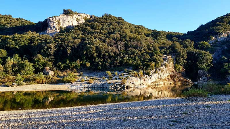 The rock of the tignières