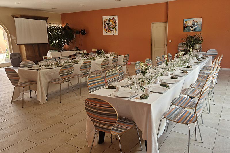 Salle Commune de reception pour vos événements privés et professionnels
