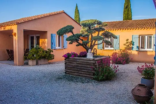 Gite Vaccares et Scamandre, terrasse sans vis à vis Gite Vaccares et Scamandre, terrasse sans vis à vis