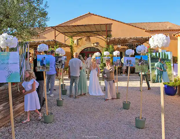 Domaine de mariage avec piscine et 48 couchages près d'Uzès