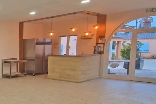 Coin bar de la de reception