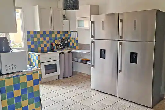 Cuisine traiteur gîte Luberon, équipement complet pour réceptions