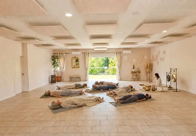 Stage bien-être yoga week-end résidentiel Le Mas des Sagnes 