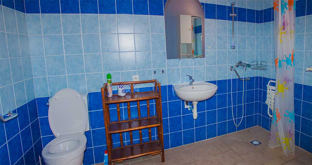 Salle d'eau adapté avec wc